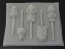 526sp Star Wonders Force Awakens Kylo Ren Chocolate or Hard Candy Lollipop Mold